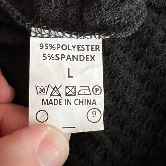 Leopard Lace Gauzy Sleeveless Womens L Baby Doll Top - Picture 7 of 7